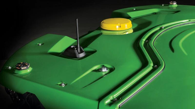 top of john deere x9 combine cab