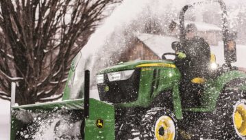 Efficient Winter Work on Small Properties: Using PTO Attachments