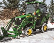 Snow Removal Solutions with John Deere Compact Utility Tractors
