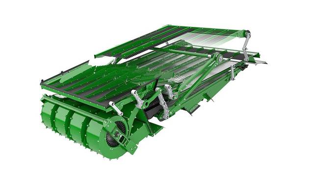 john deere x9 combine new cleaning shoe