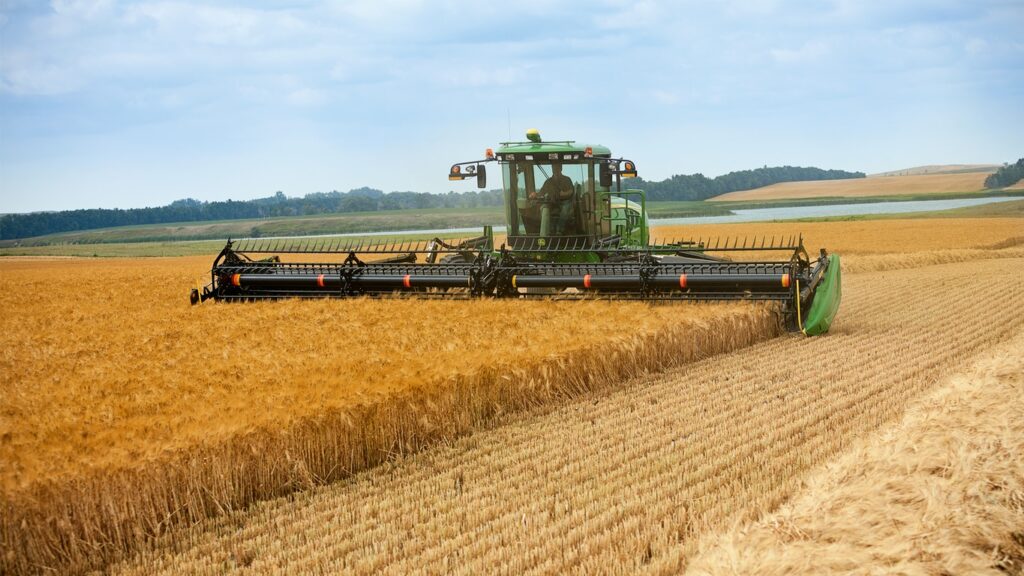 New John Deere 415D Draper at Heritage Tractor