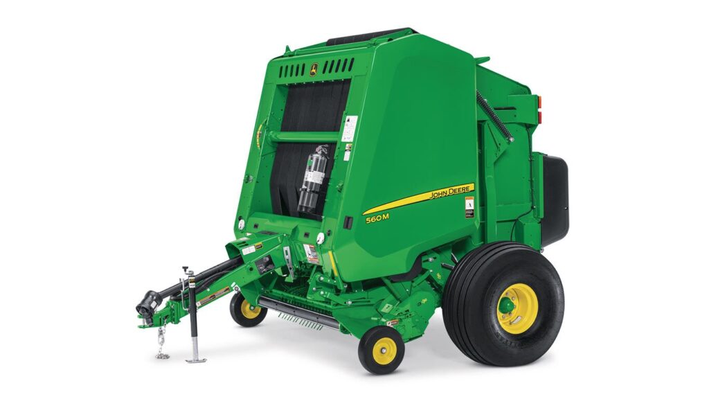 New John Deere 560M Round Baler at Heritage Tractor