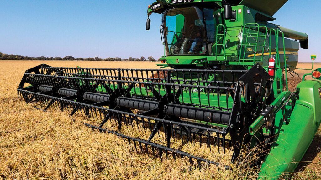 New John Deere 725D Draper Platform at Heritage Tractor