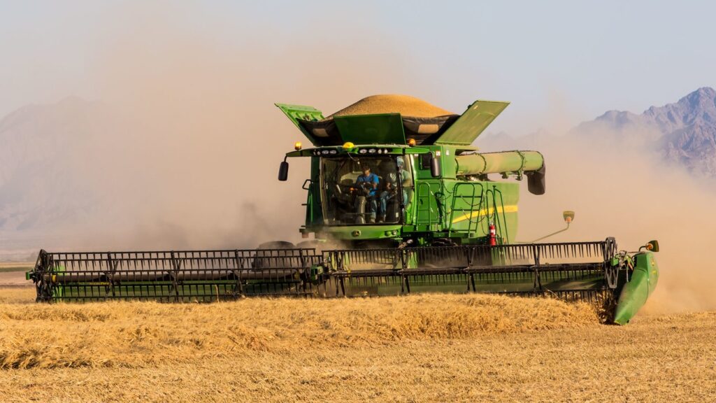 New John Deere 740D Draper Platform at Heritage Tractor