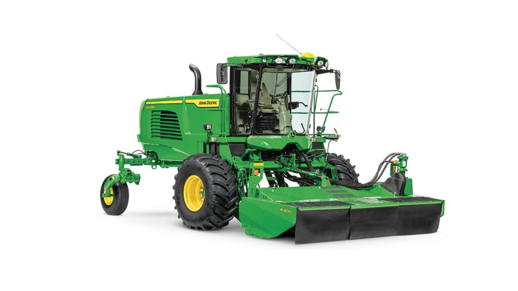 New John Deere W200M Windrower at Heritage Tractor