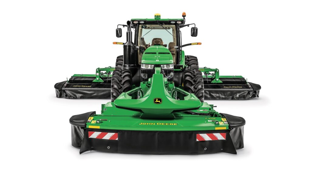 New John Deere F310R Front Mount Mower-Conditioner at Heritage Tractor