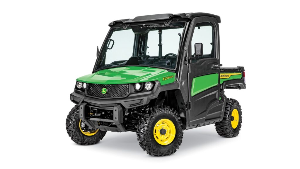 New John Deere XUV865M Diesel HVAC Cab Crossover Utility Vehicle at Heritage Tractor