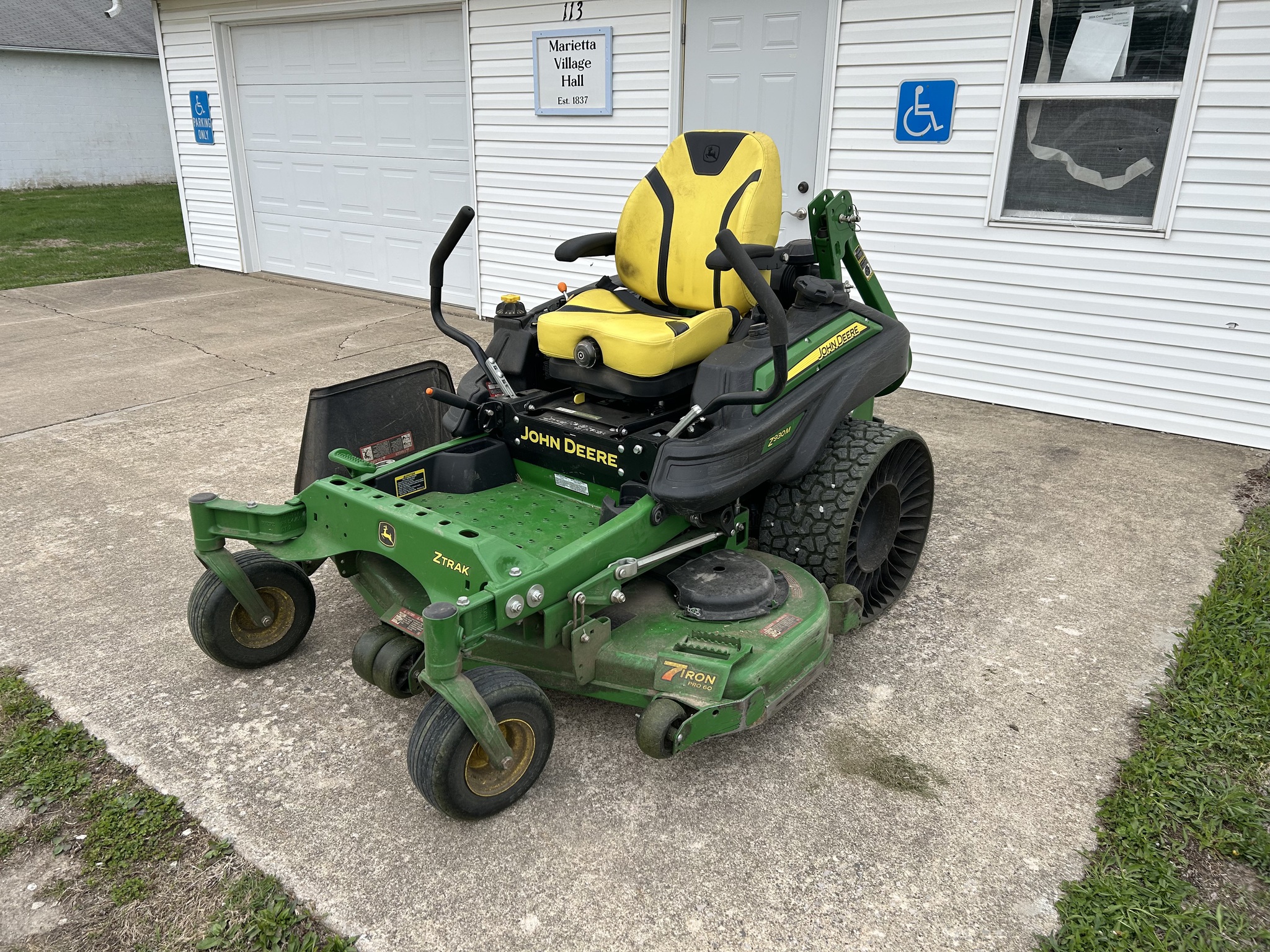 Used John Deere Z930M 667180 for Sale | Heritage Tractor